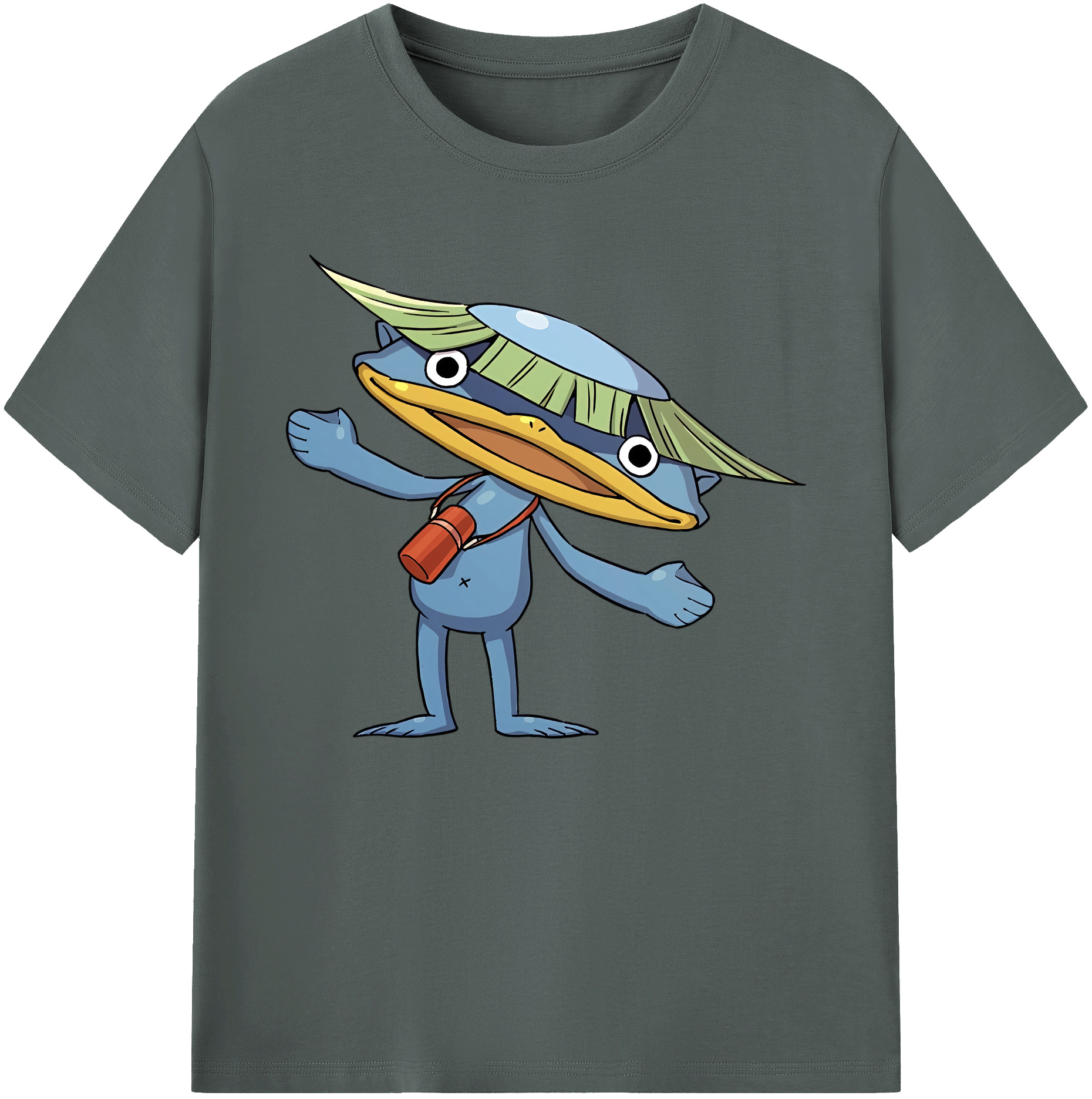 （画像用） 妖怪ウォッチ Yo-kai Watch 綿100％ メンズ半袖Tシャツ｜肌触りやわらか＆通気性